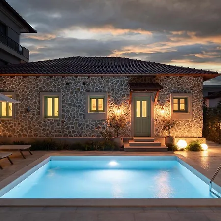 Pnoe Luxury - Private Pool Retreat & Bbq * Ierissos